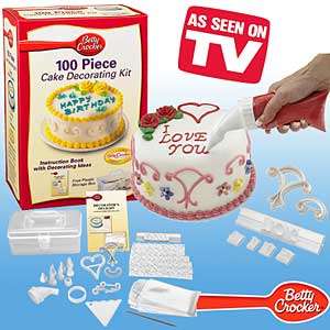 100 piece cake decorator kit